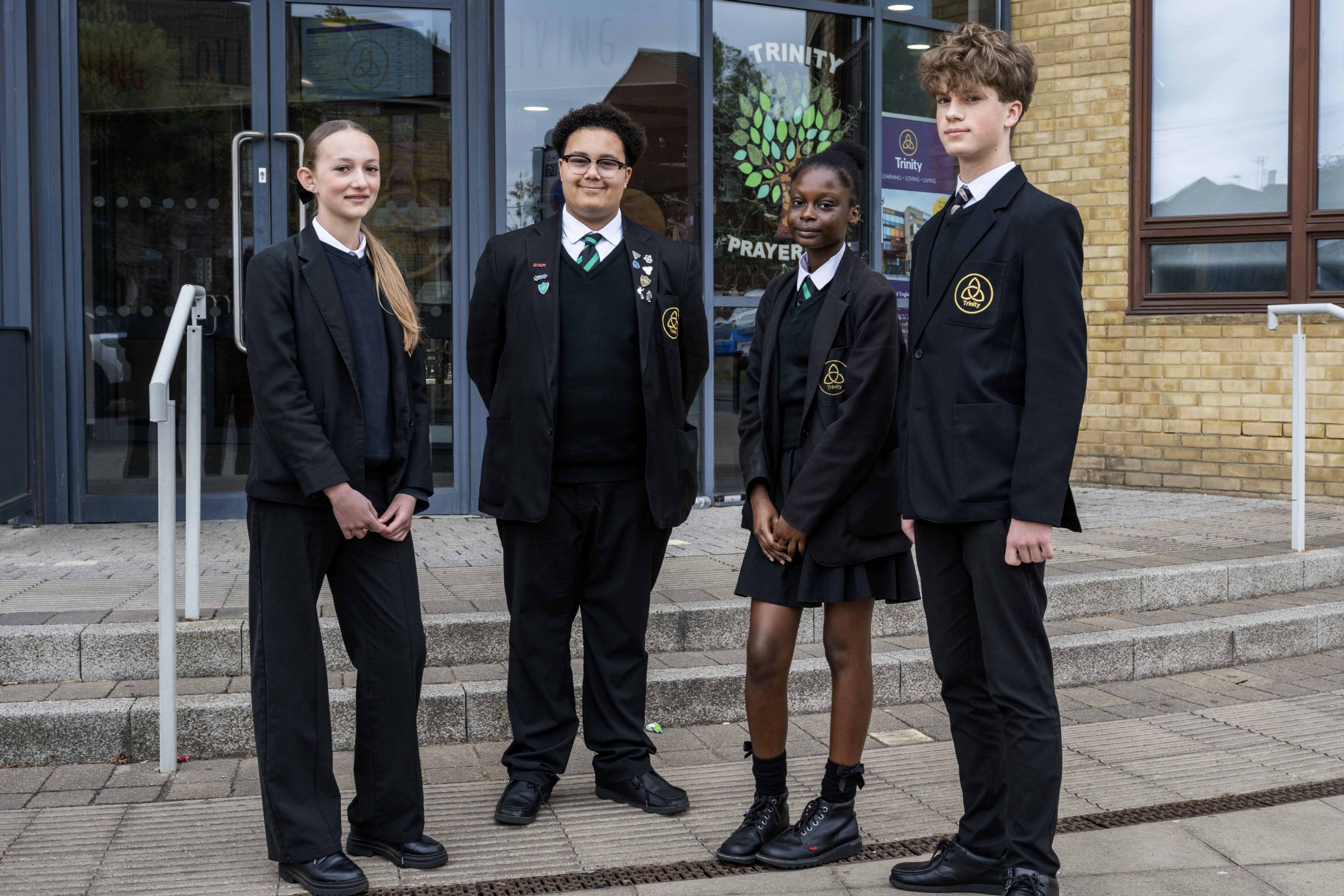 GCSE learning at Trinity Secondary