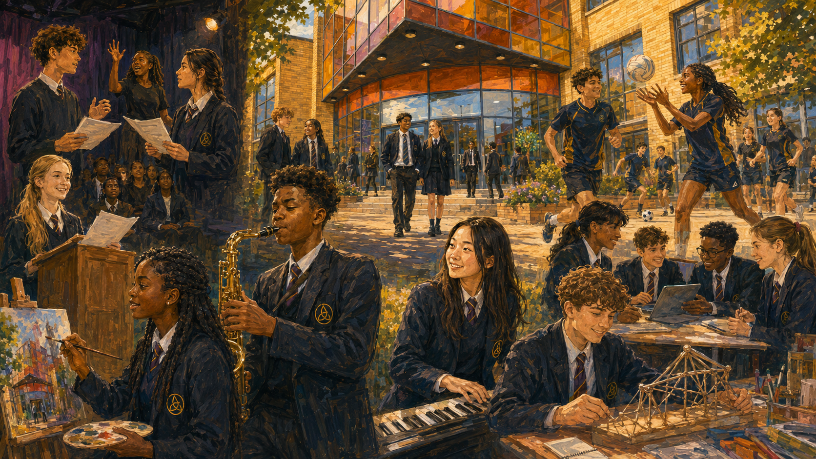 Opportunities for pupils at Trinity Secondary