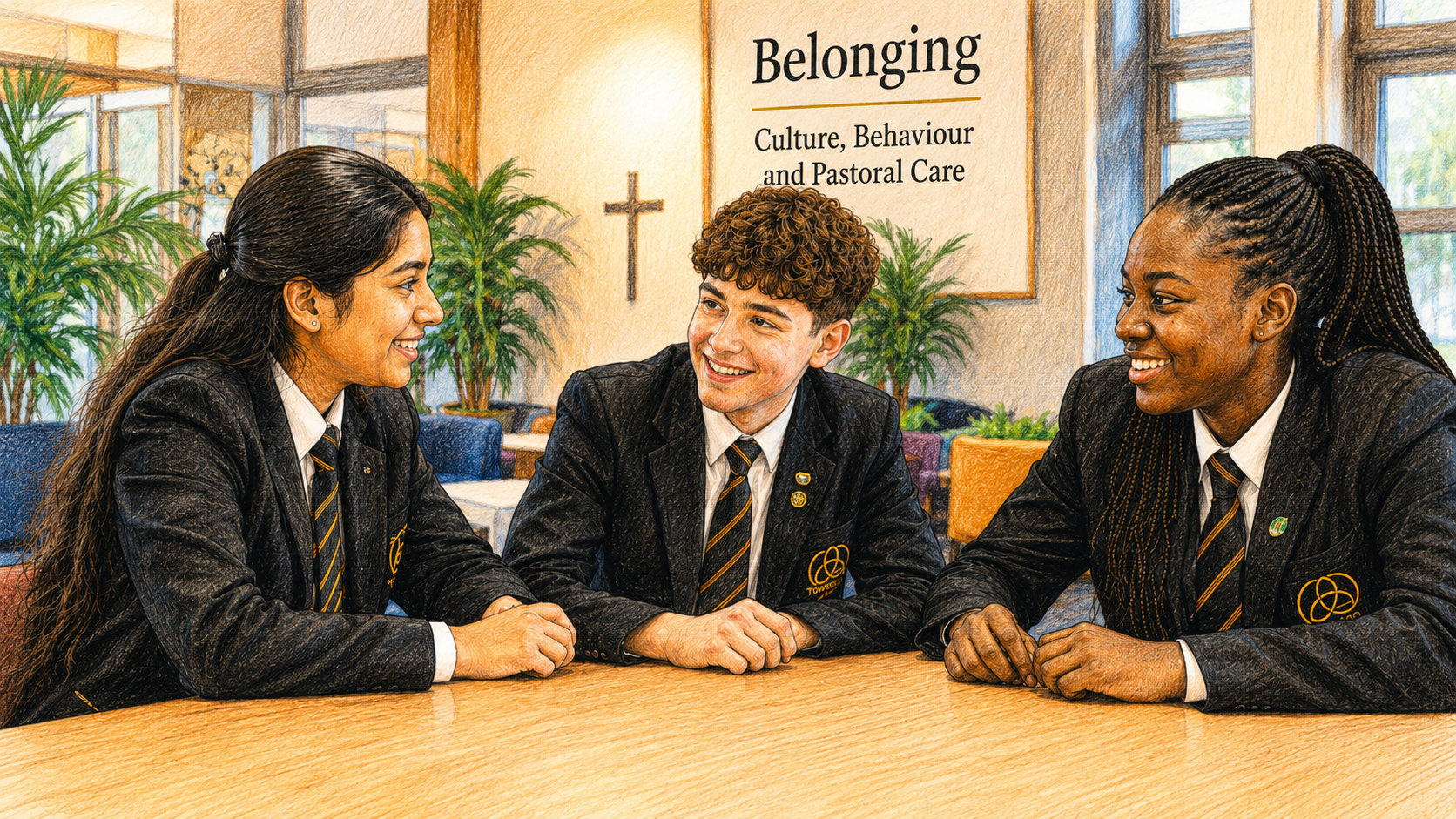 Pastoral care at Trinity Secondary